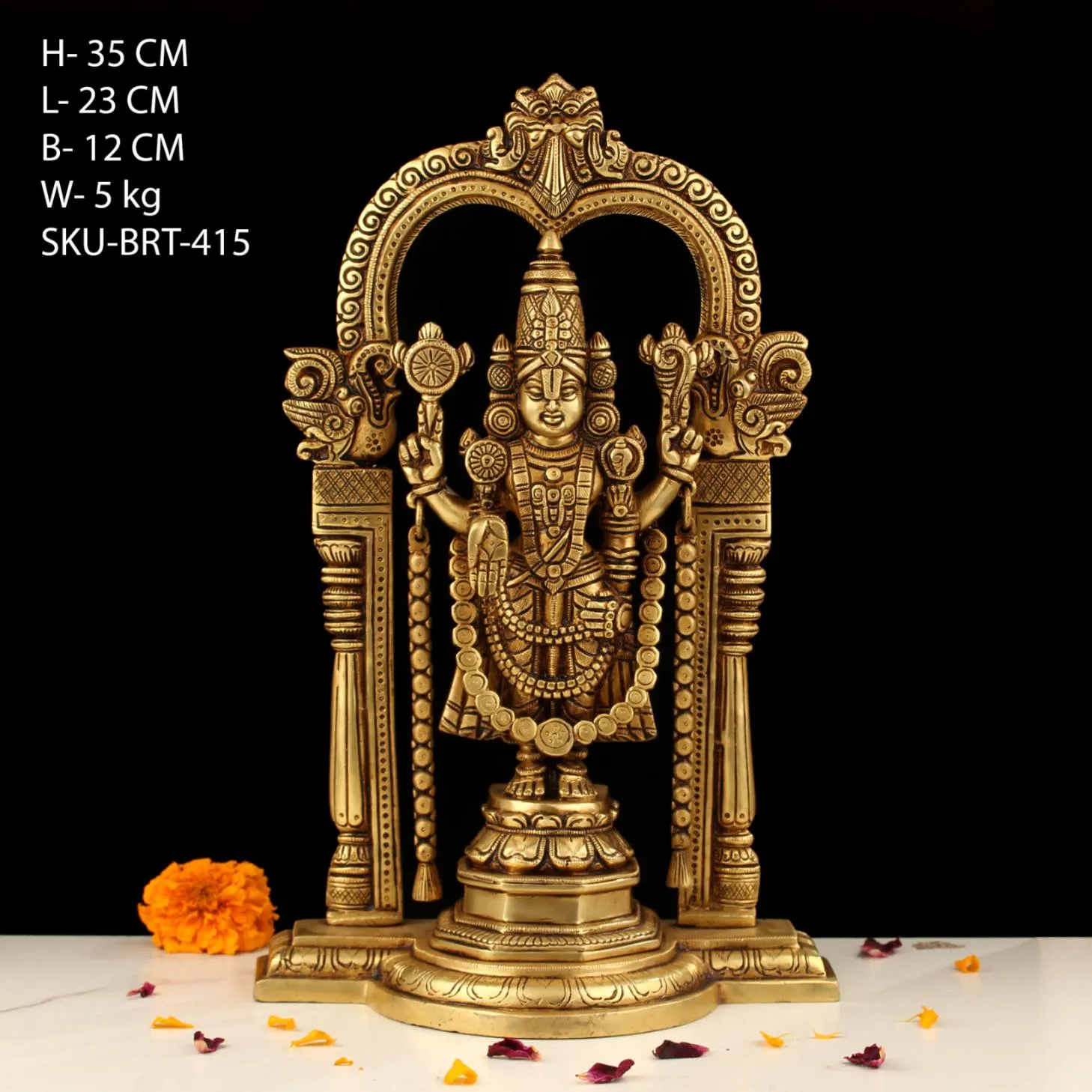 14" BRASS TIRUPATI BRT