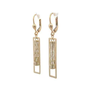 9ct Yellow Gold Filigree Earrings