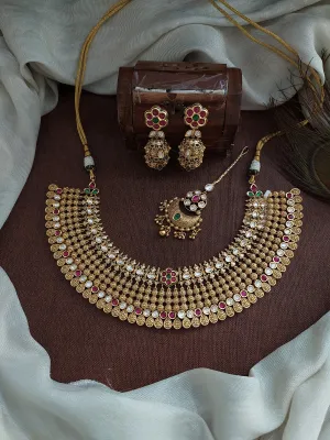 Antique Bridal Necklace/Choker Set