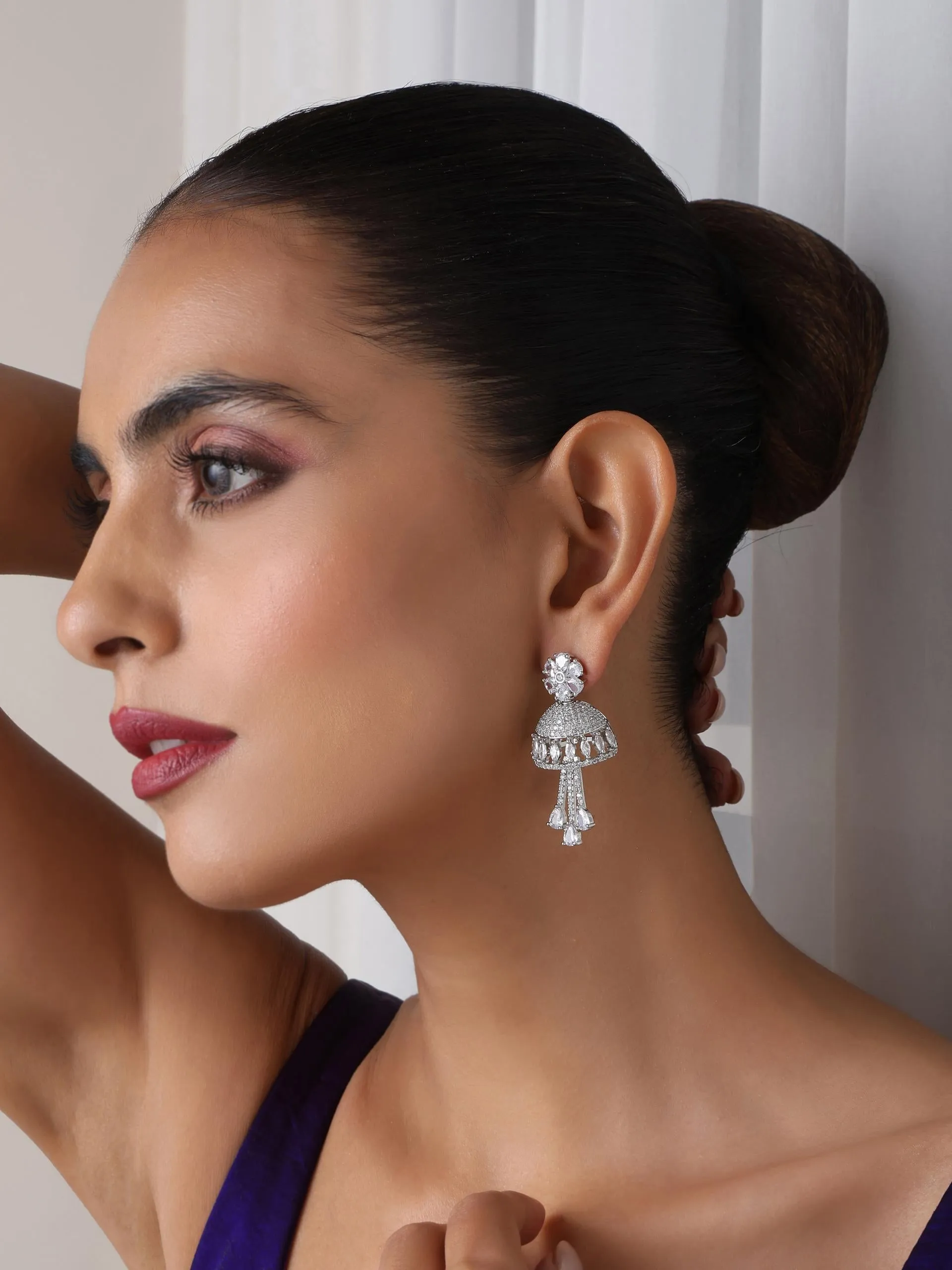 Diamond Jhumka Earring