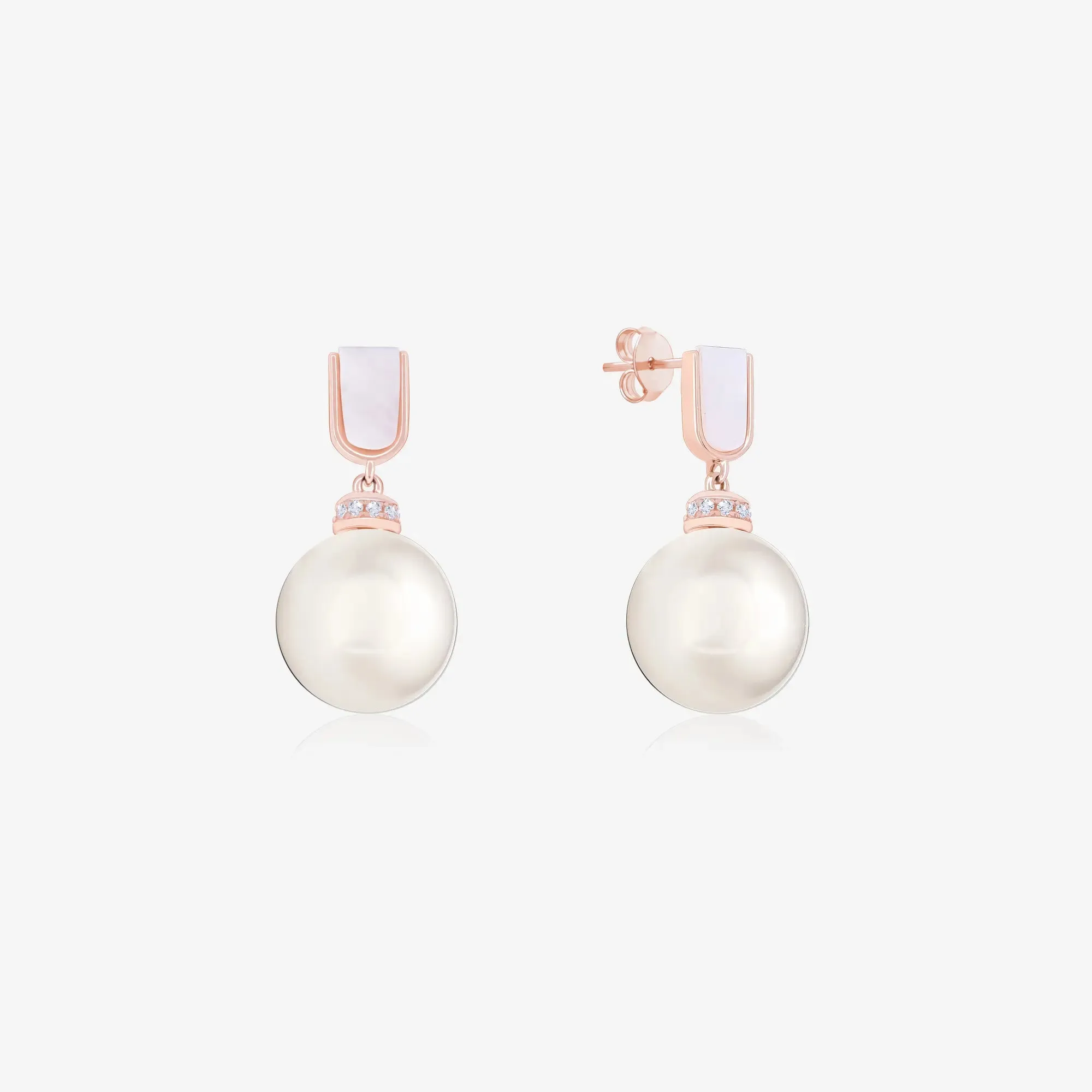 Drop Pearl Earrings