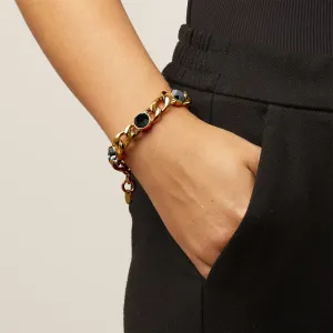 Dyrberg/Kern Ariane Black Mix Bracelet