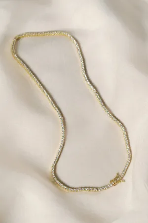 Eugenie Pavé Tennis Necklace