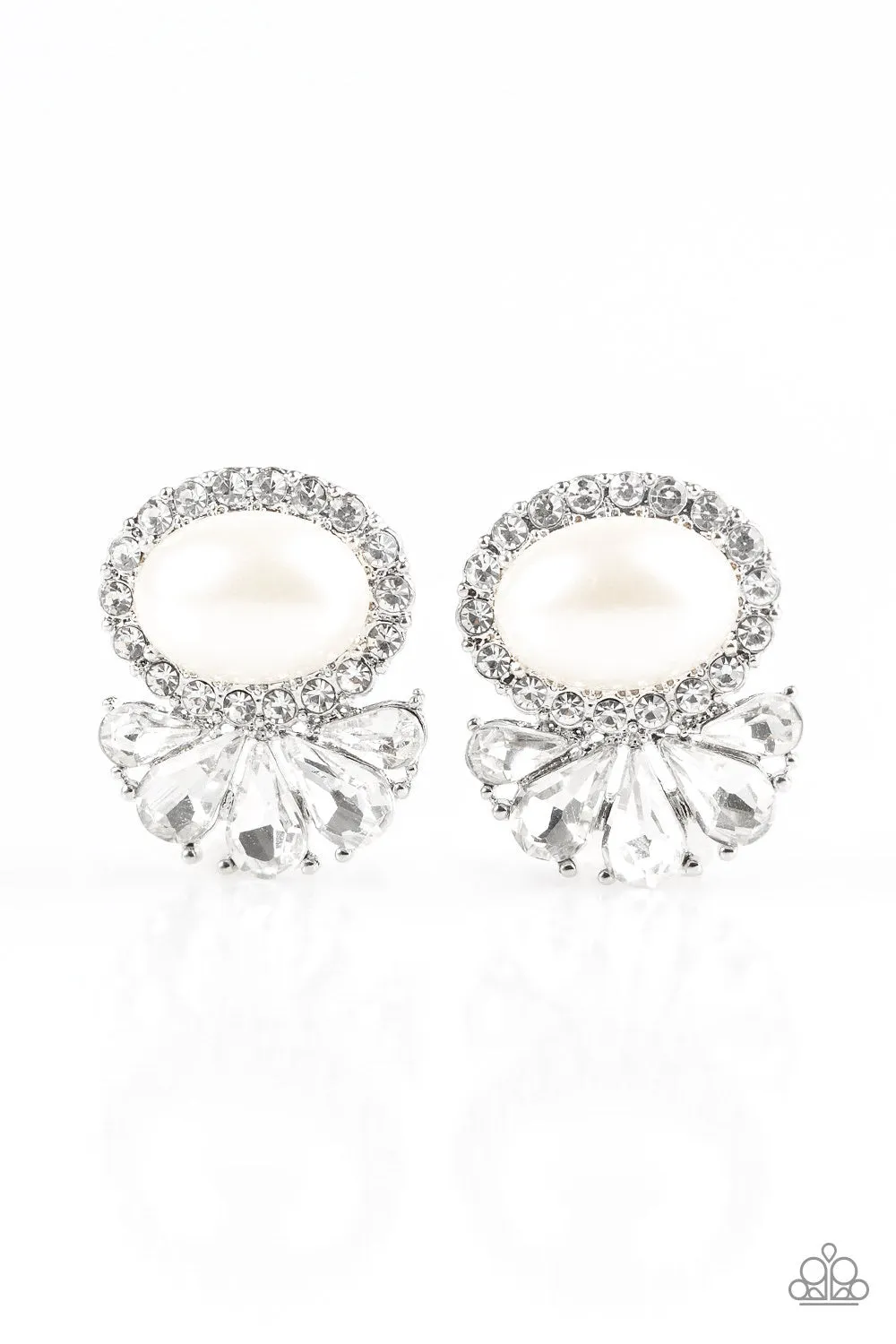 Happily Ever After White-Earrings