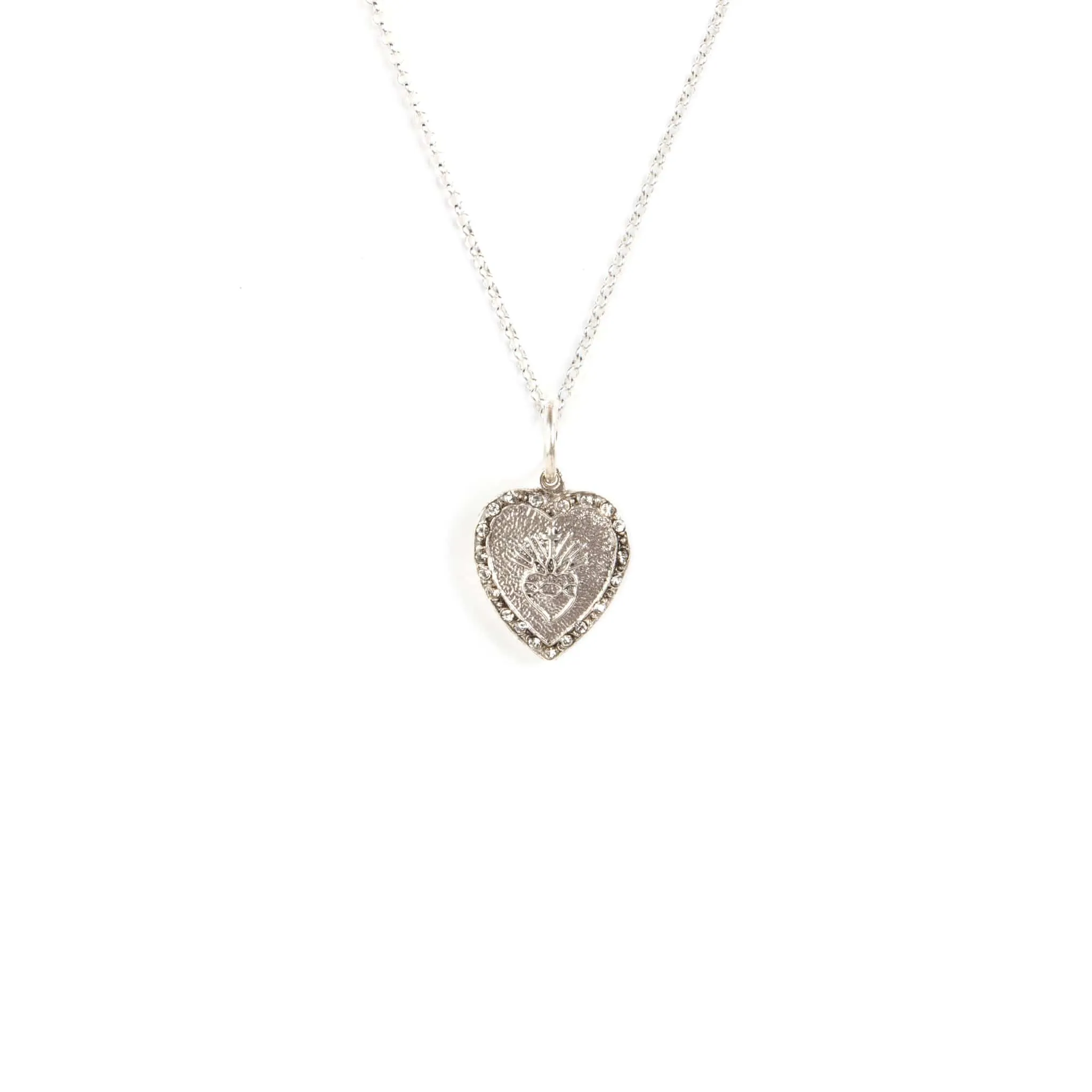 Heart Relic Charm Necklace