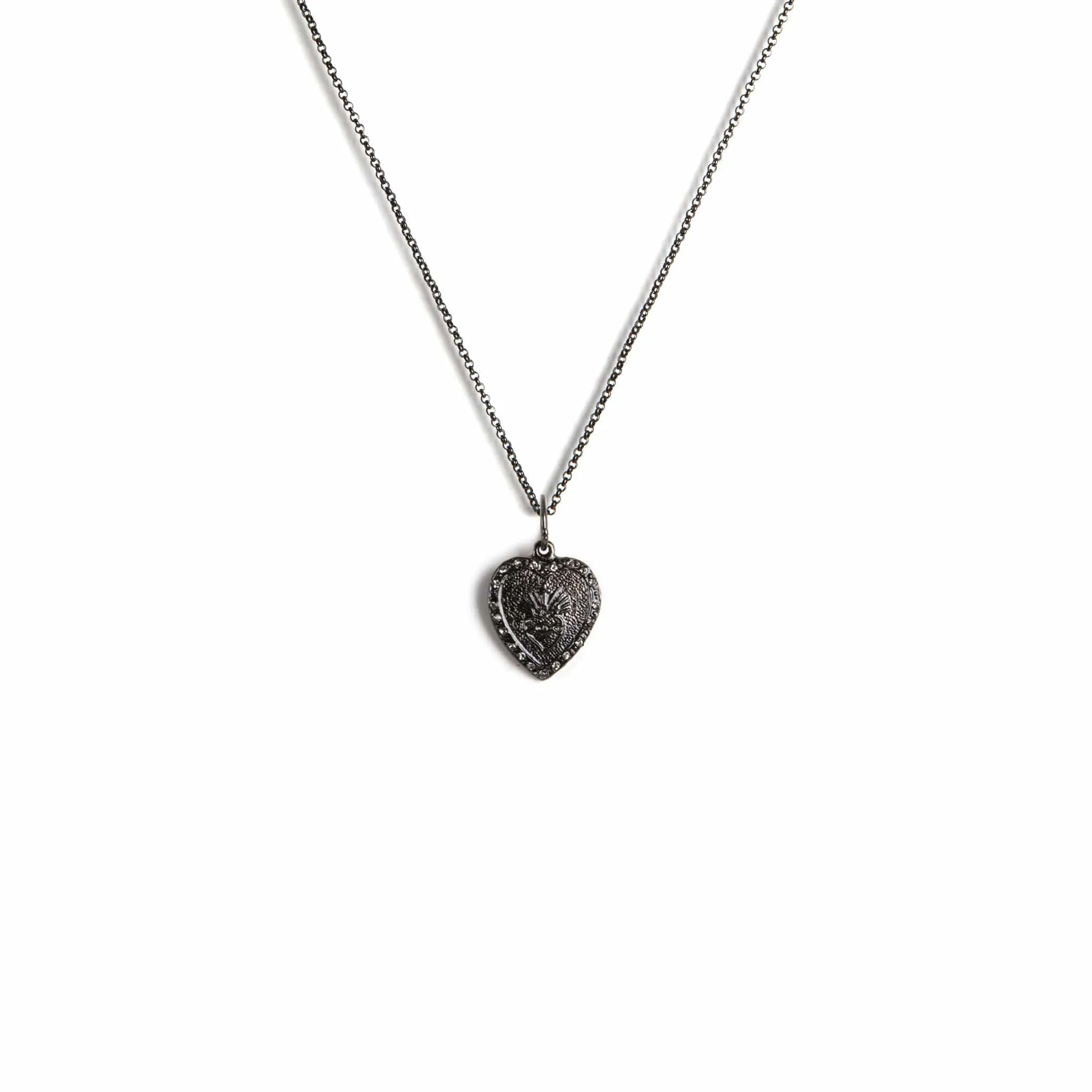 Heart Relic Charm Necklace