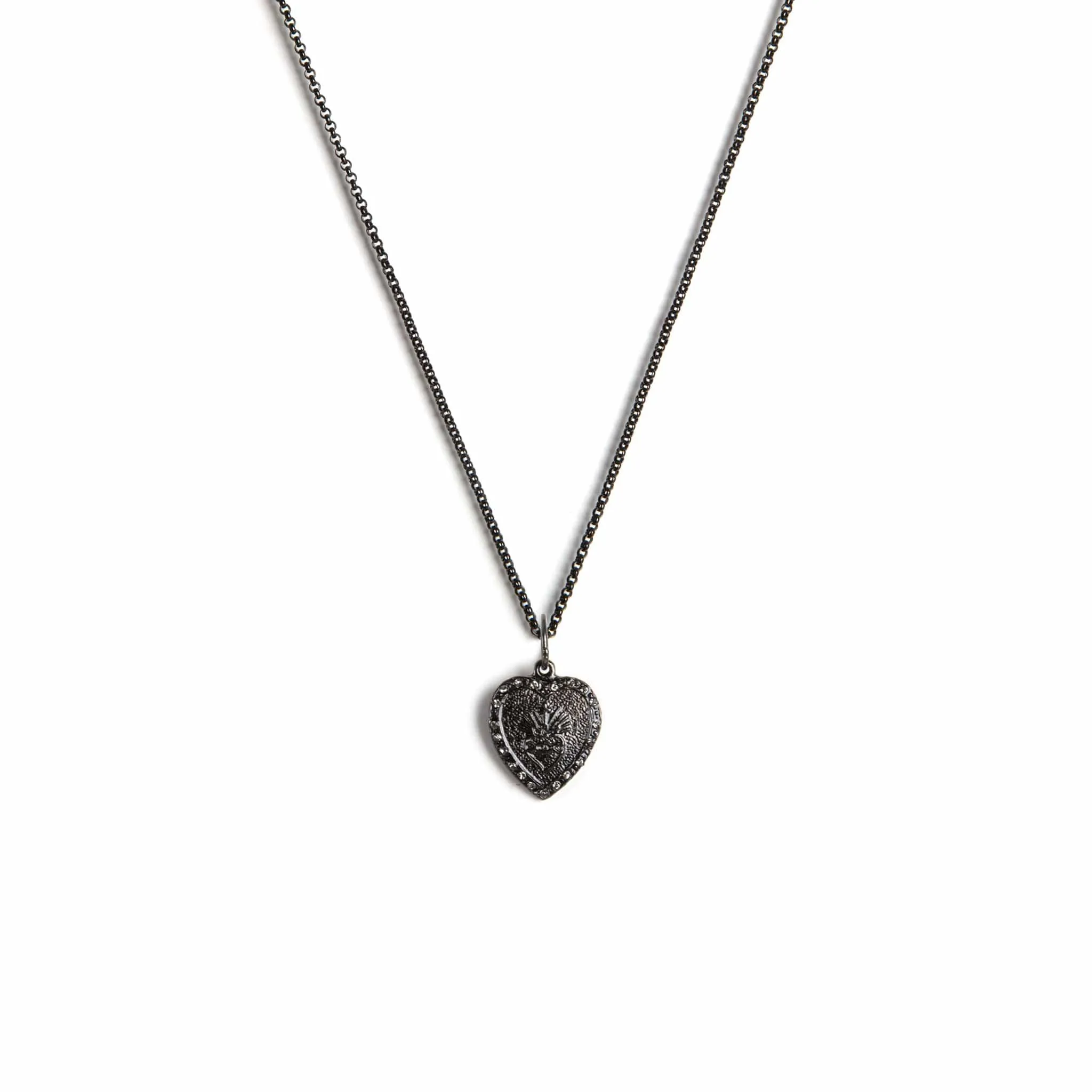 Heart Relic Charm Necklace