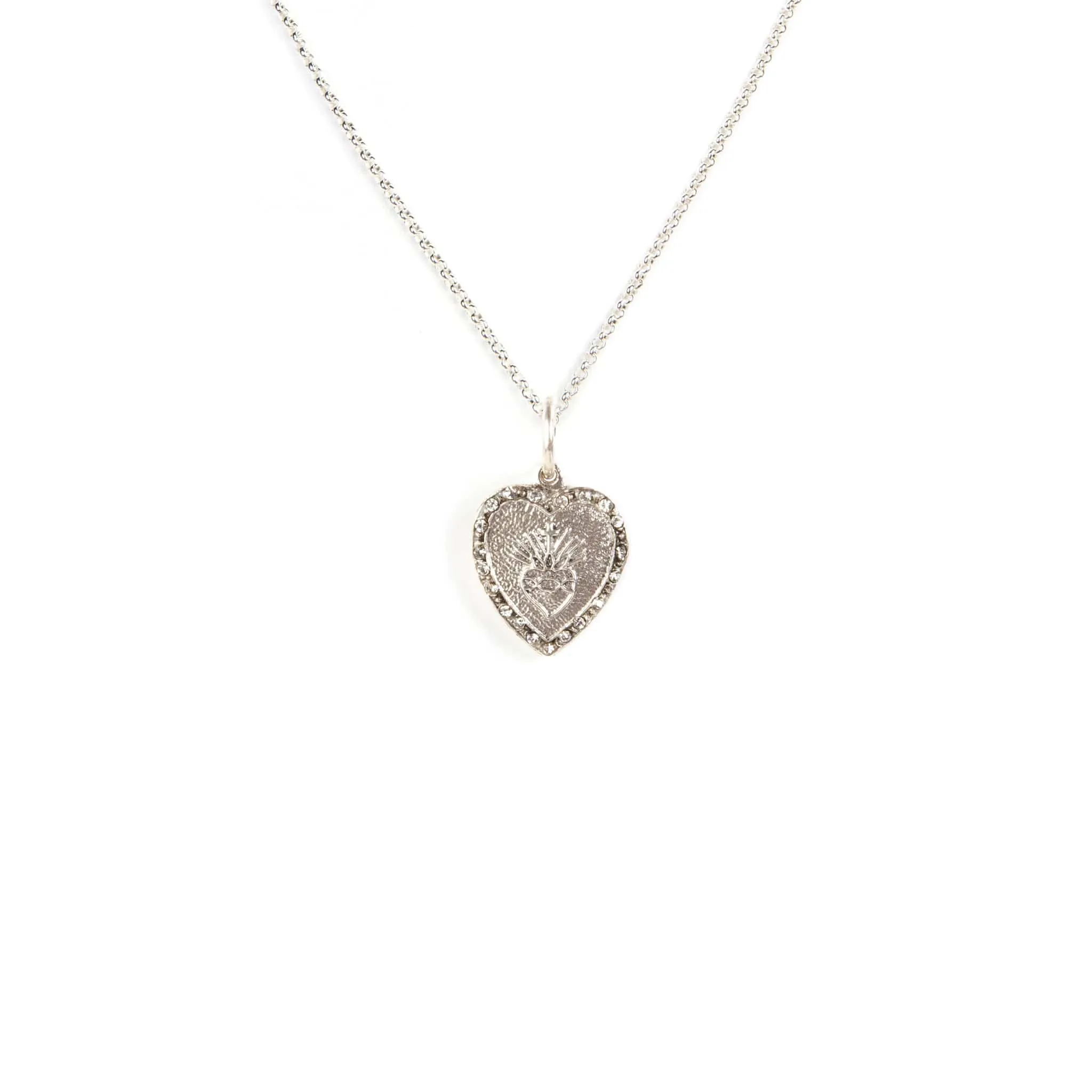 Heart Relic Charm Necklace