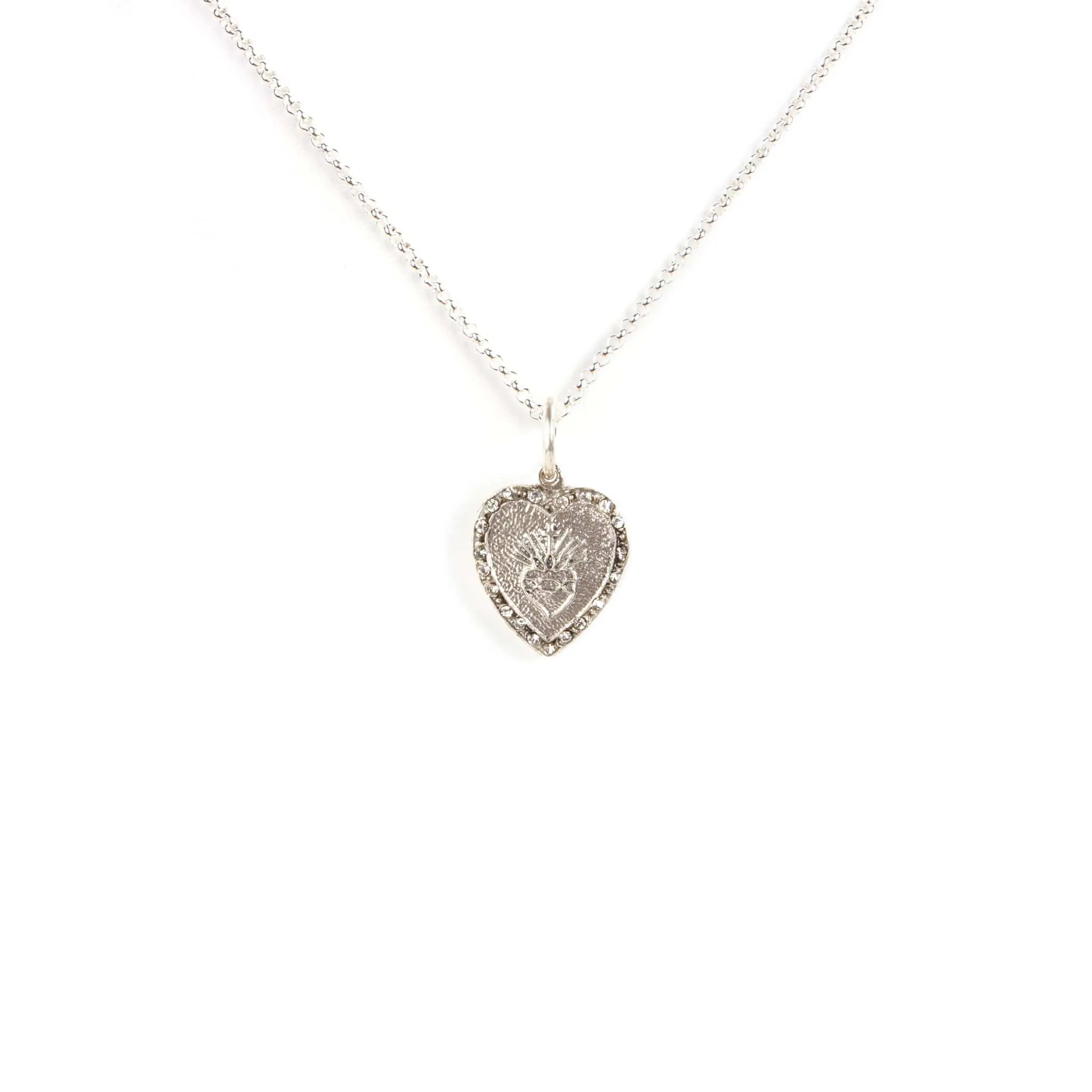 Heart Relic Charm Necklace