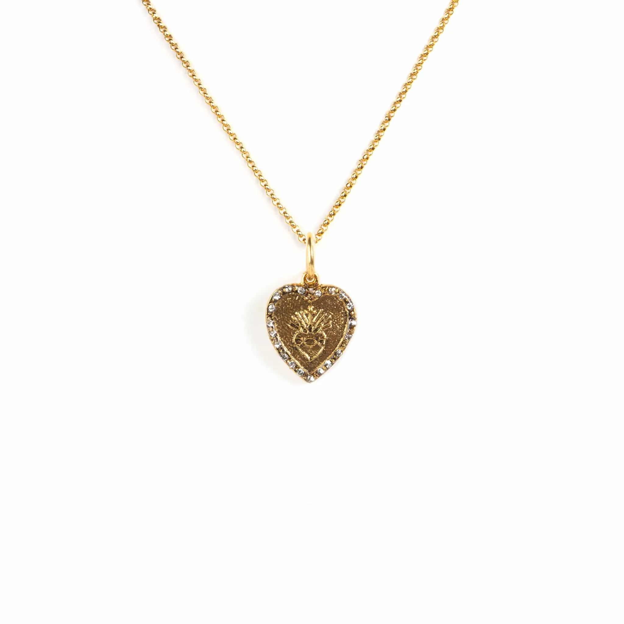 Heart Relic Charm Necklace