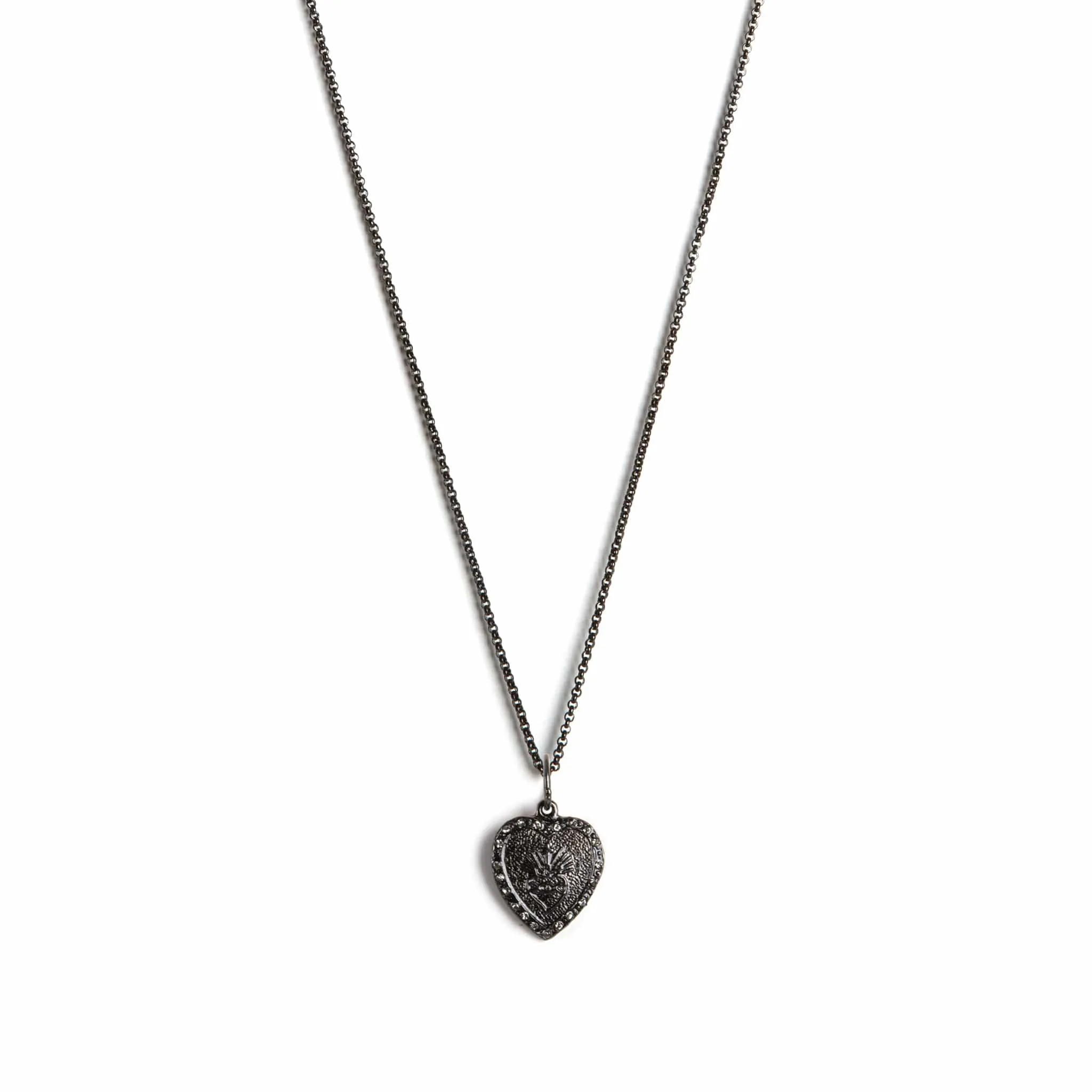 Heart Relic Charm Necklace