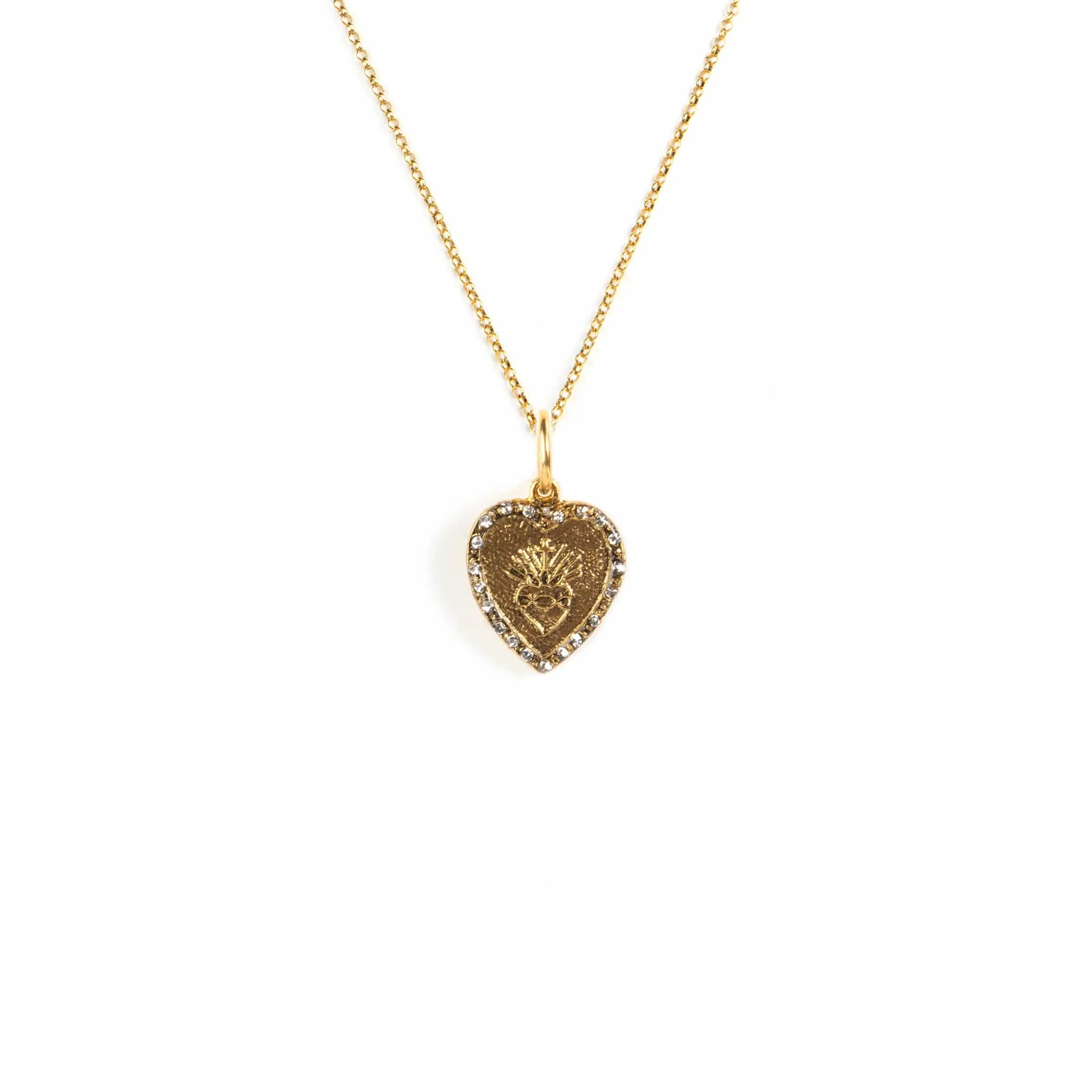 Heart Relic Charm Necklace