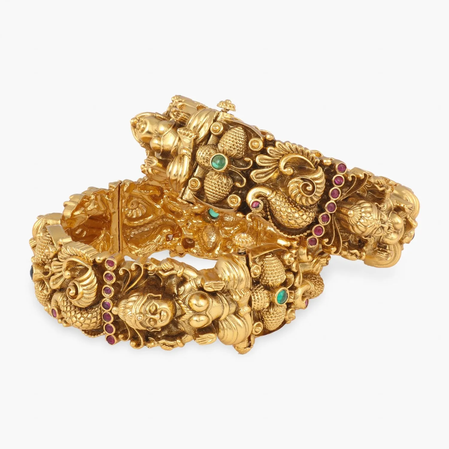 Ketaki Antique Temple Bangles