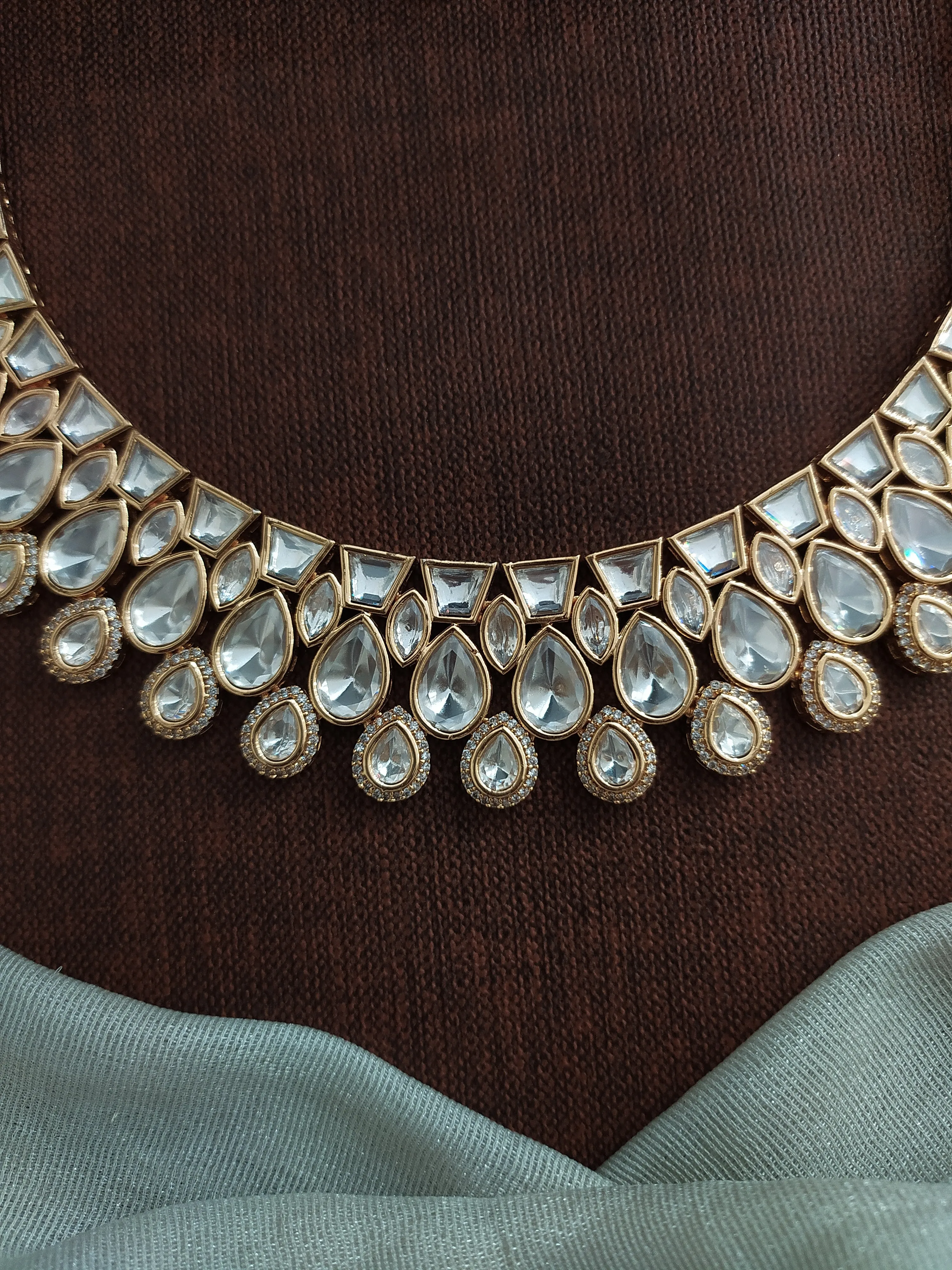 Kundan Necklace Set ~ Perfect for Festive Occasions