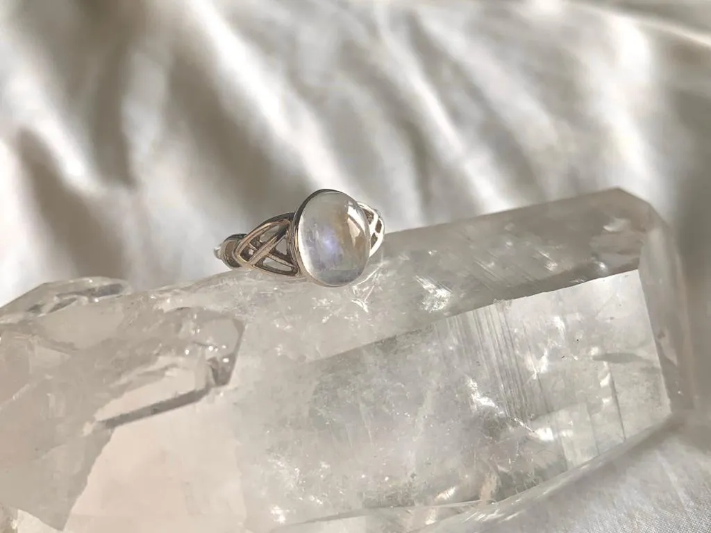 Moonstone Brigid Ring