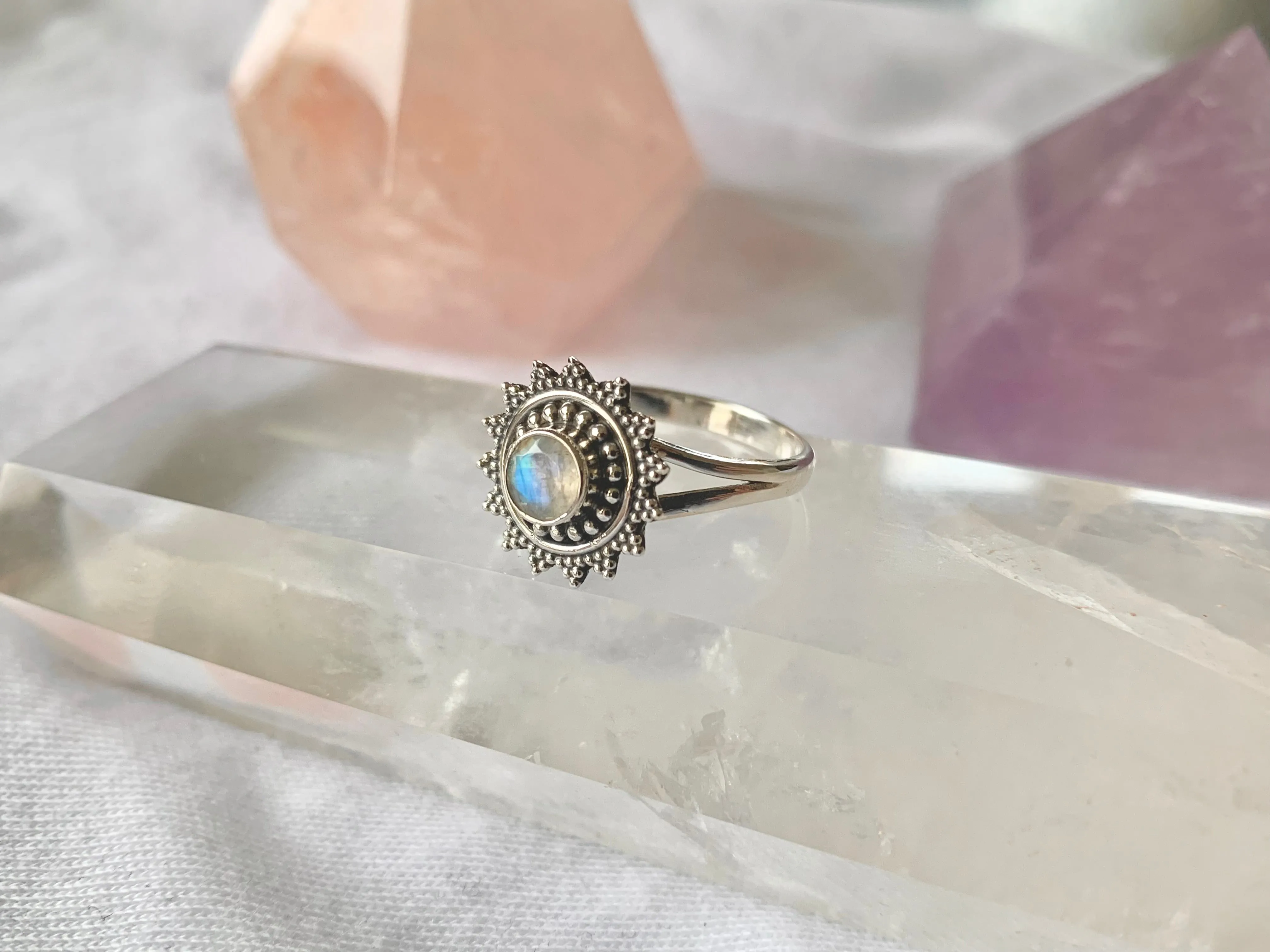 Moonstone Evanora Ring