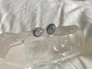 Moonstone Gala Studs