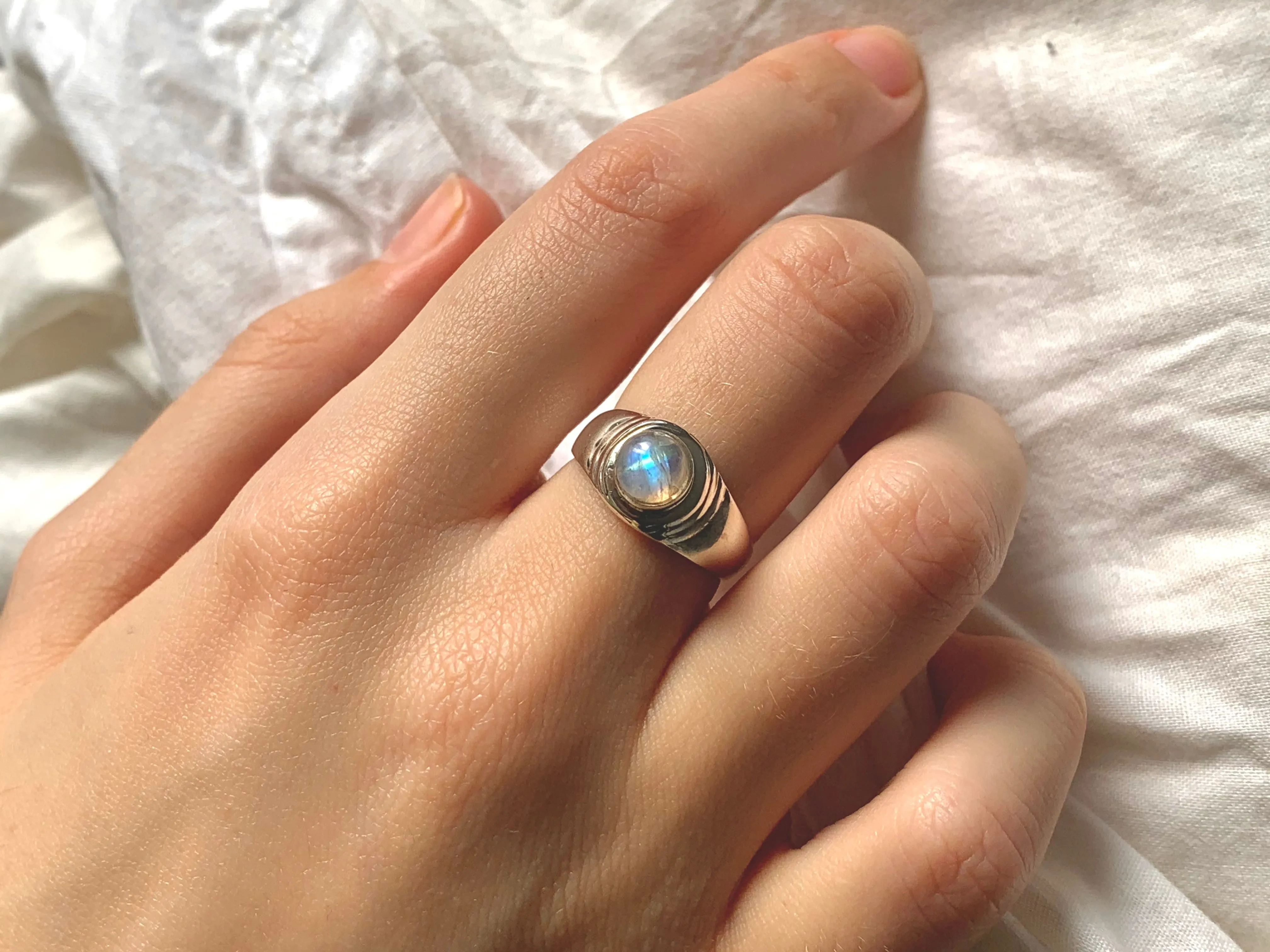 Moonstone Lugo Ring