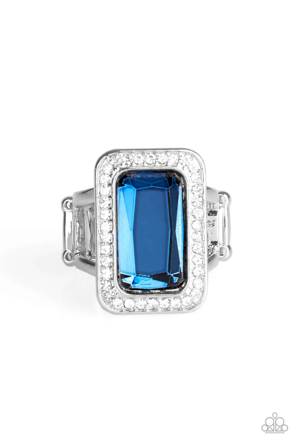 Paparazzi Accessories  - Crown Jewel Jubilee #RB/C5 - Blue Ring