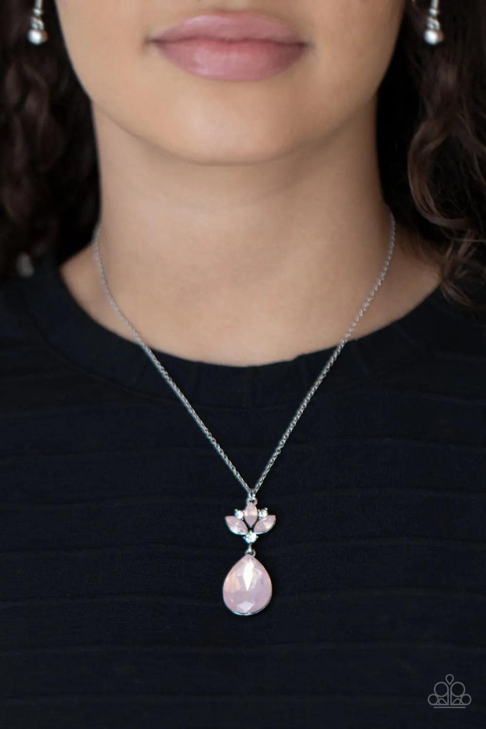 Paparazzi Necklace ~ Celestial Shimmer - Pink