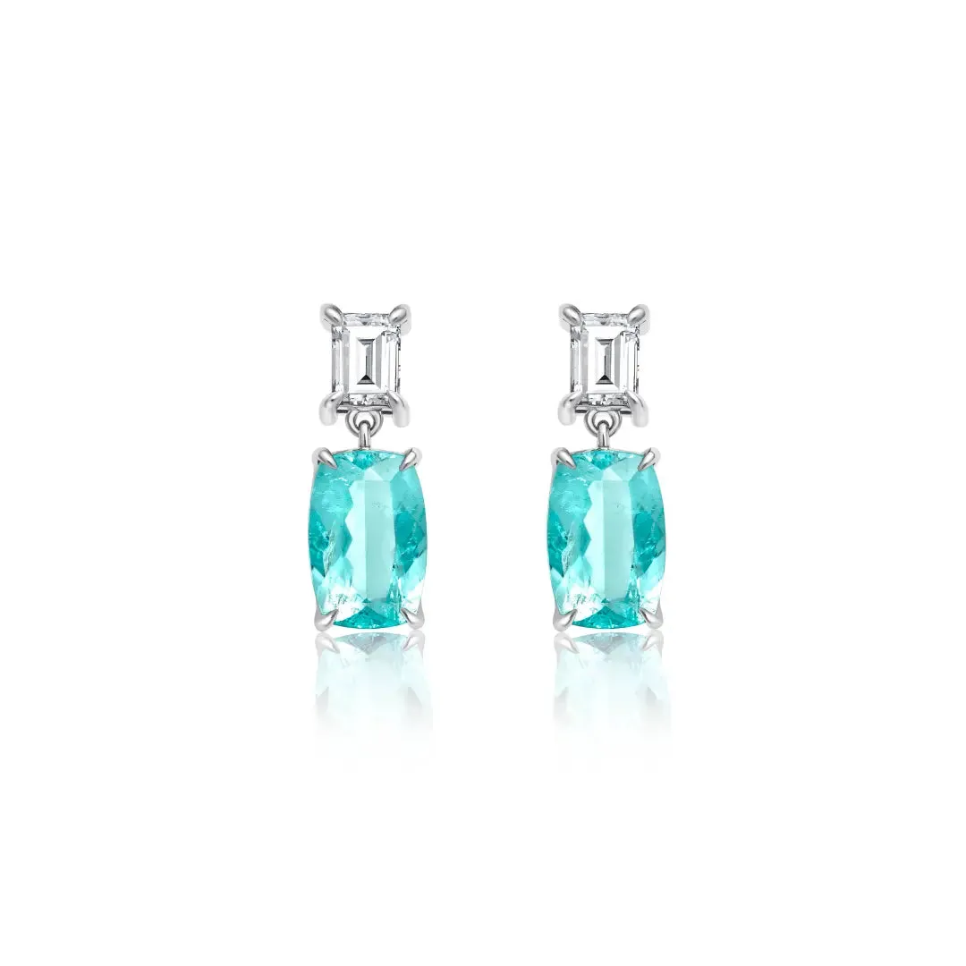 Paraiba Tourmaline Drop Earrings