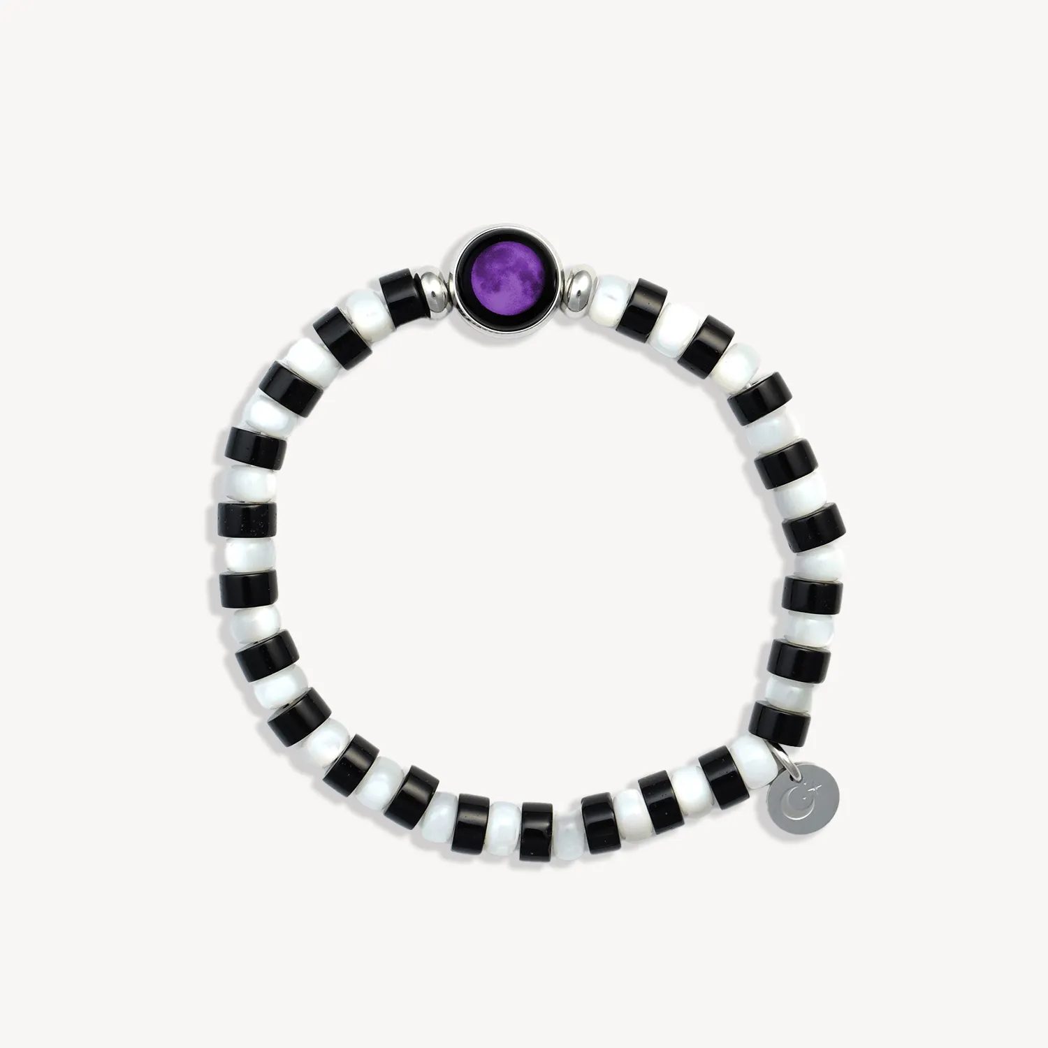 Phantom Stripes Bracelet- Purple moon