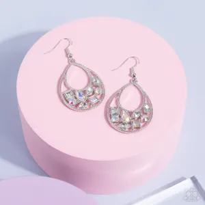 Regal Recreation White-Earrings