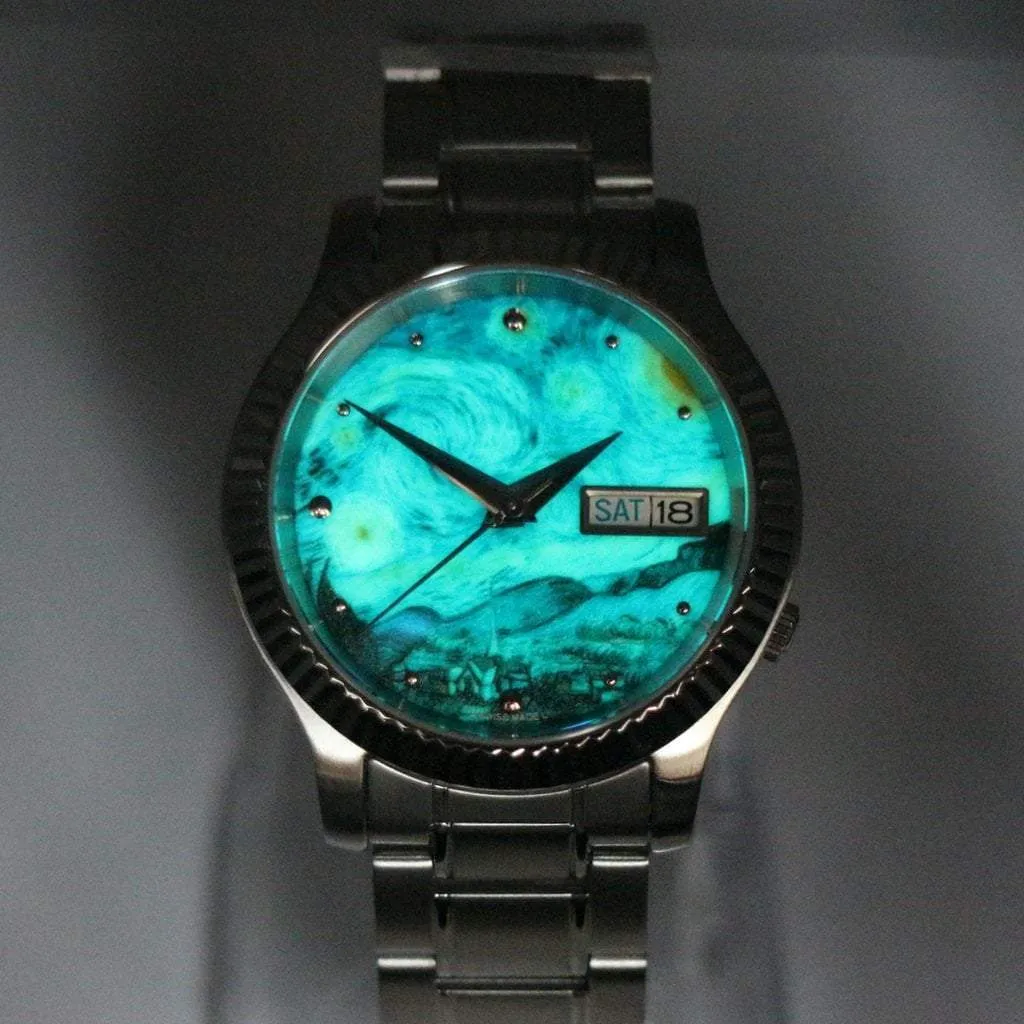 SEIKO 5 SNK793 The Starry Night Mod #XXX542