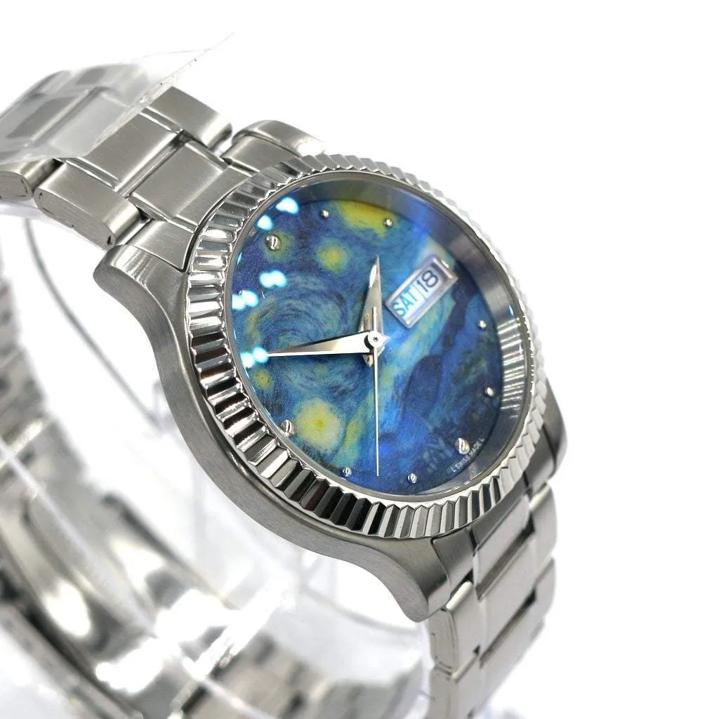 SEIKO 5 SNK793 The Starry Night Mod #XXX542