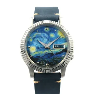 SEIKO 5 SNK809 The Starry Night Mod #XXX097