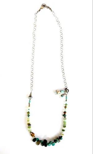 Shades of Green necklace