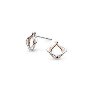 Silver Alicia Rose Petite Stud Earrings