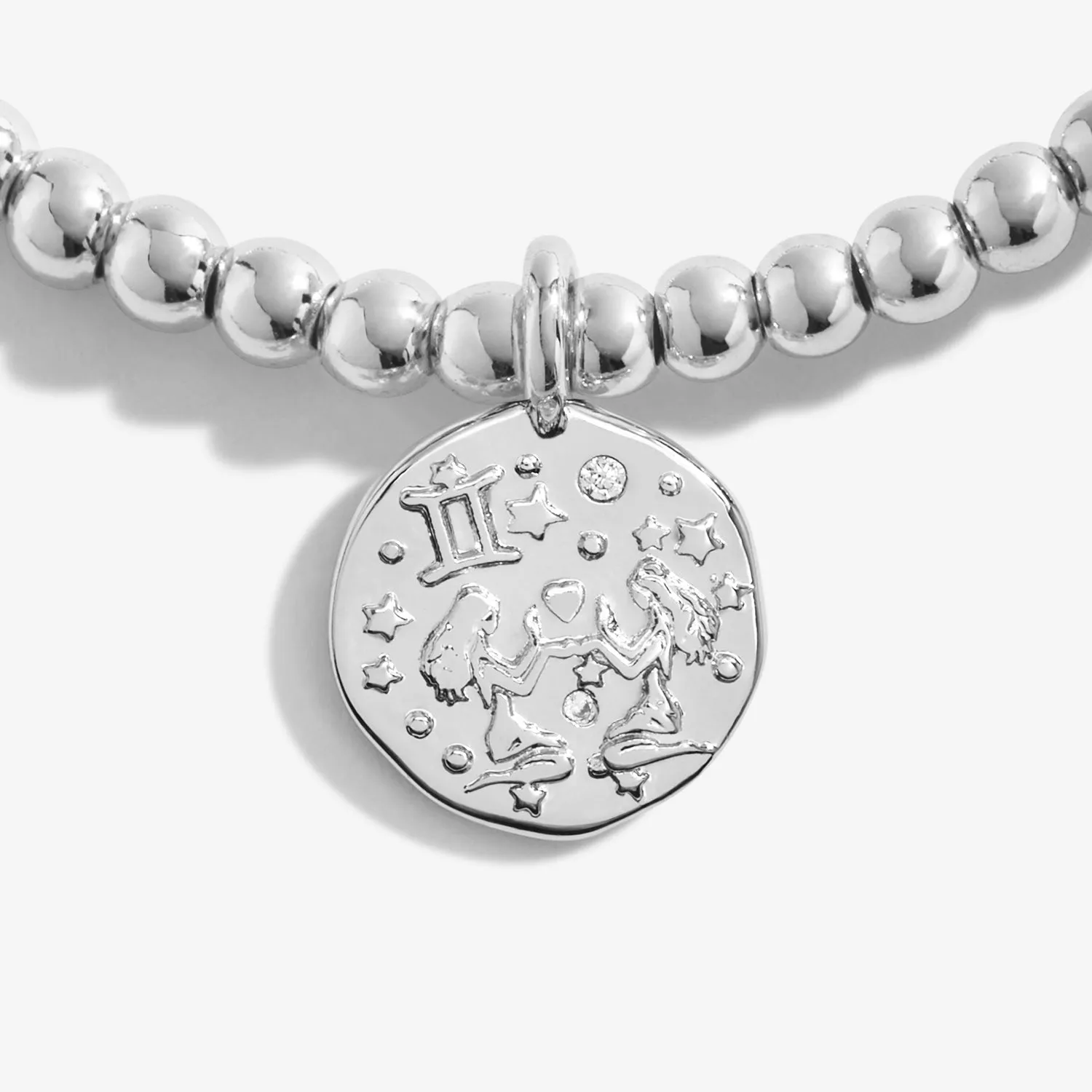 Star Sign A Little Gemini Silver Plated Bracelet 7435