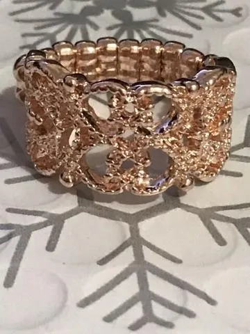 Tell Me How You Really FRILL Rose Gold Ring